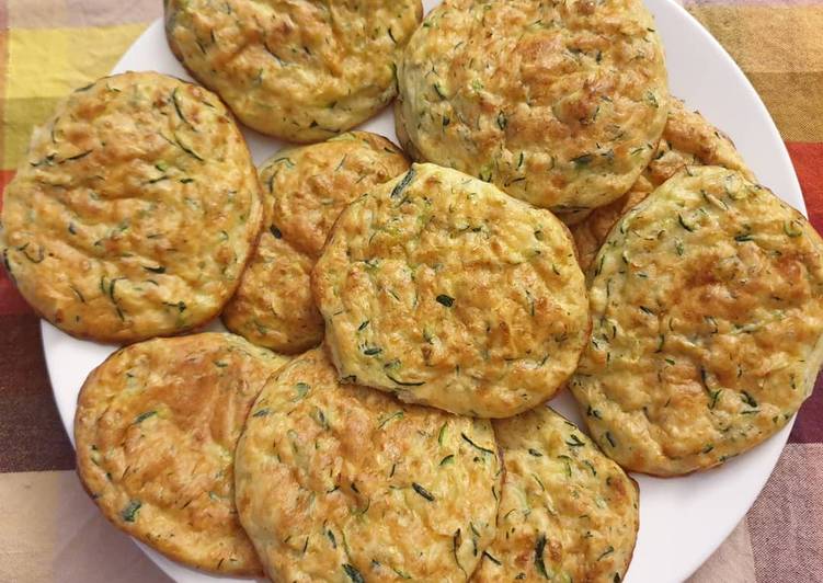 Fritelle di zucchine al forno