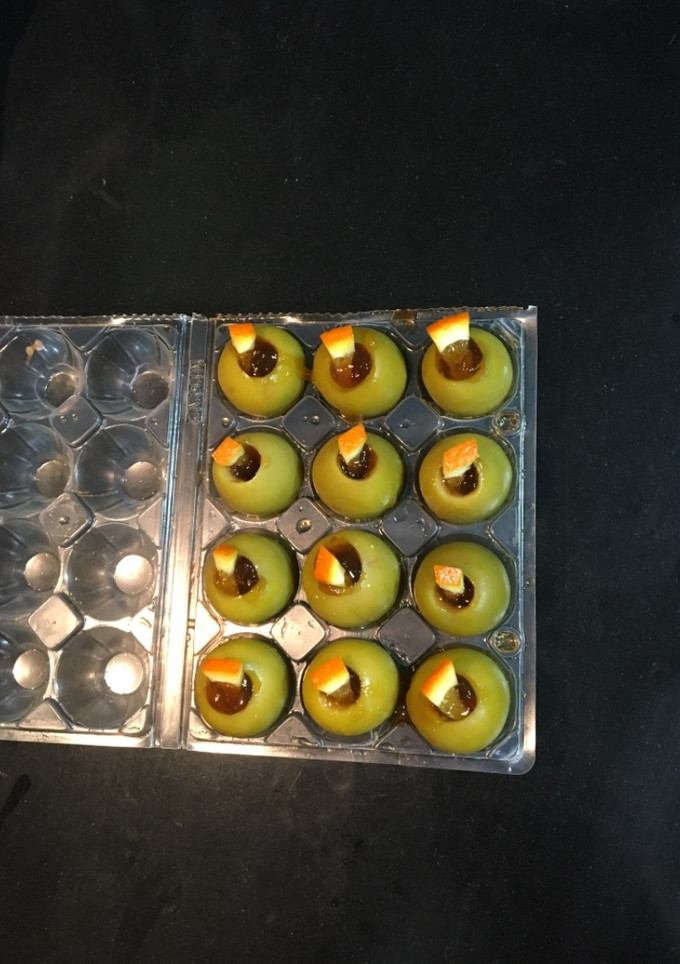 Una foto de Aceitunas rellenas de vermut para Navidad 🎄🎁