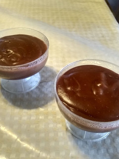 Una foto de Postre de chocolate - vegano sin tacc