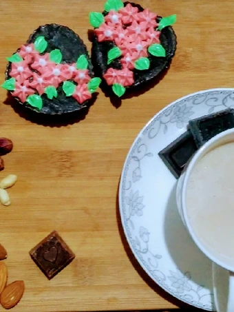 Recipe Chocolate hearts with coffee which So Delicious