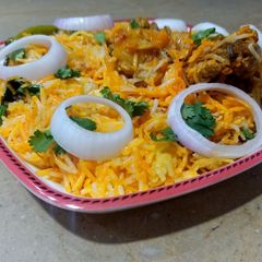 A picture of Chicken Biryani🥗.