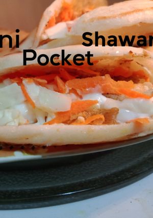 A picture of Mini Packet Shawarma.