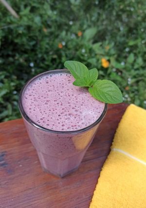 Una foto de Smoothie de frutos rojos (extra calcio)