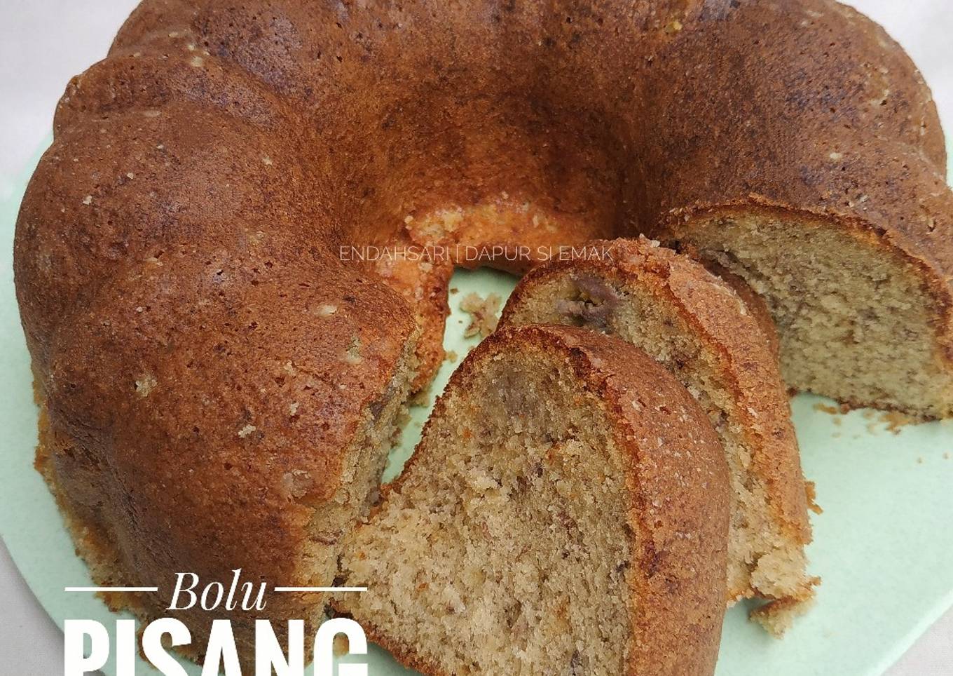 Bolu Pisang Jadul Enak, Lembut dan Mudah