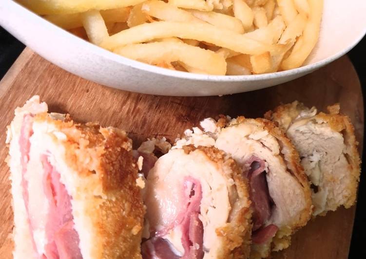 Resep Chicken cordon bleu rumahan | Cara Buat Chicken cordon bleu rumahan Yang Enak Banget