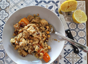 Foto principal de Cous cous marroquí con verduras y pollo