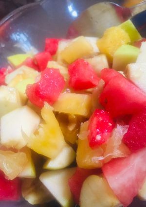 Fruitsalad ainihin hoton girkin