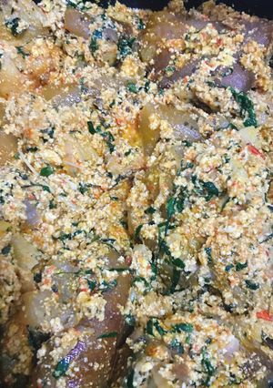 A picture of Egusi soup.