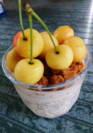 Une photo de Pudding des graines de chia