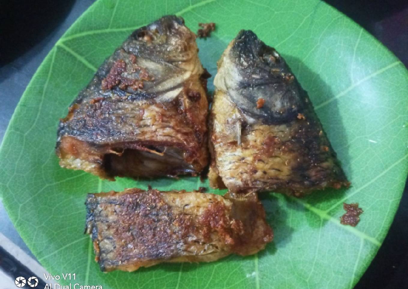 Ikan Mas Goreng (Bumbu Kuning)