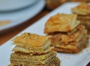 A picture of honey baklava