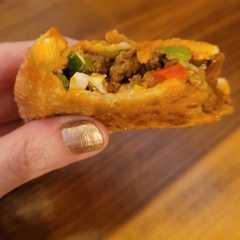 Una foto de Empanadas fritas de roast beef!!