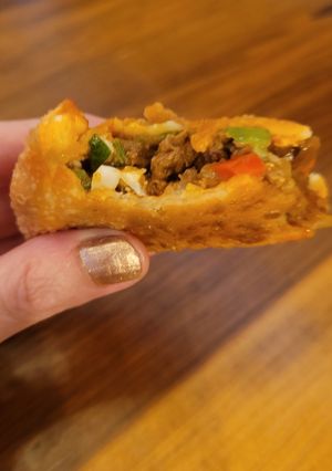 Una foto de Empanadas fritas de roast beef!!