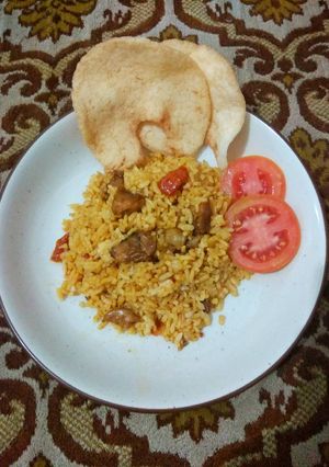 Foto resep Nasi goreng kambing