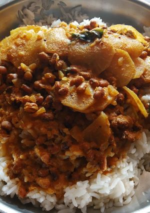 தட்டப்பயிறு முள்ளங்கி கடி(karamani kulambu recipe in tamil) செய்முறை முக்கிய புகைப்படம்