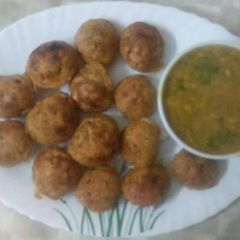 A picture of Masala gundupongalu/ Masala Appe/ Masala Paniyaram/ Guliappa.
