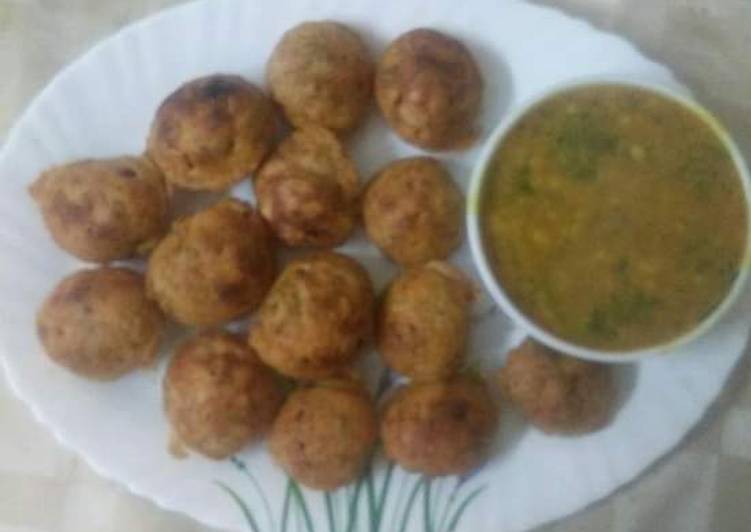 Steps to Make Favorite Masala gundupongalu/ Masala Appe/ Masala Paniyaram/ Guliappa