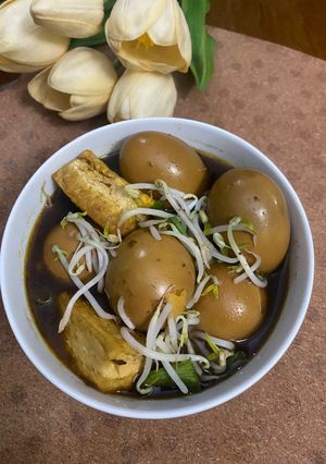 Foto resep Rawon Telur Tahu
