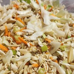 A picture of Chinese Cabbage Slaw.