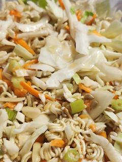 A picture of Chinese Cabbage Slaw.
