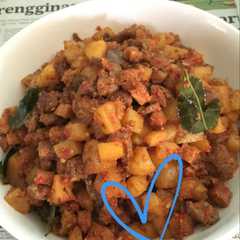 A picture of Sambal Goreng Kentang Ati.
