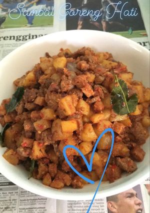 Foto resep Sambal Goreng Kentang Ati