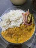 The famous lahore’s khatti daal and chawal