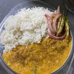 The famous lahore’s khatti daal and chawal A picture of The famous lahore’s khatti daal and chawal.
