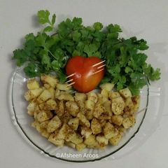 A picture of Aloo Chat. #fiveingredients.