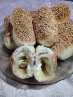 صورة لوصفة باتيه بالجبنه والسمسم 🌺🌺