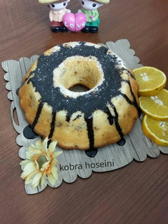 عکسی از دستور کیک گردو