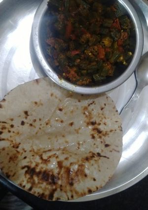 A picture of Bhindi masala.
