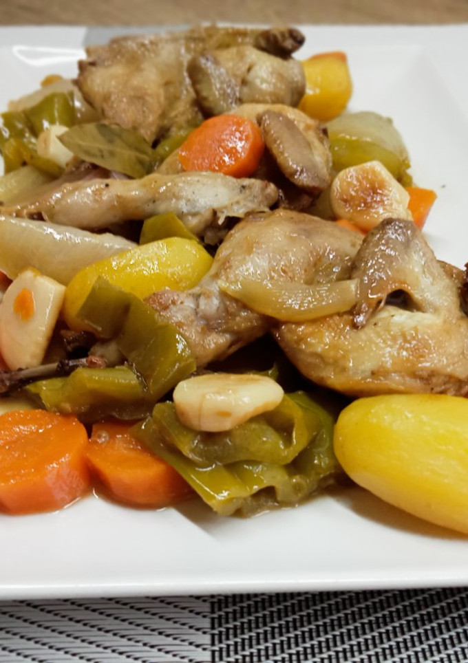 Una foto de Codornices en escabeche