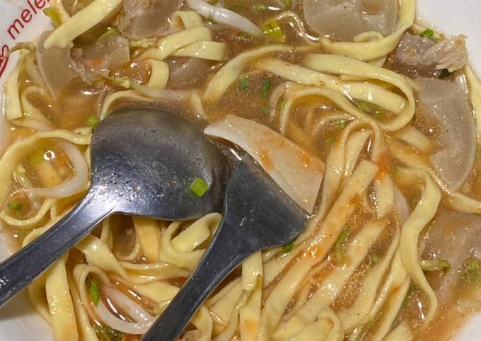 Resep 17. Mie Kocok Bandung Anti Gagal