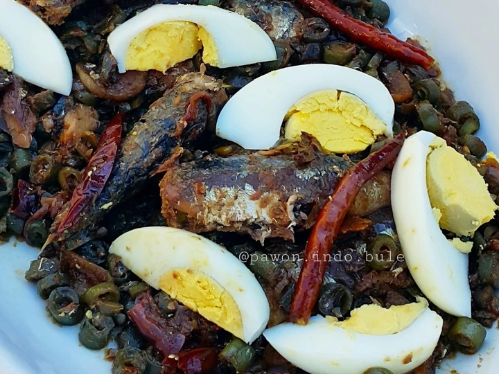 Cara Mudah Membikin Resep  Tumis Ikan Sarden &amp;amp; Buncis yang Menggugah Selera, Enak