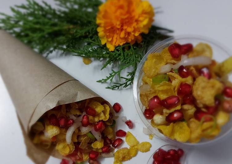 Step-by-Step Guide to Prepare Quick Corn flakes chaat