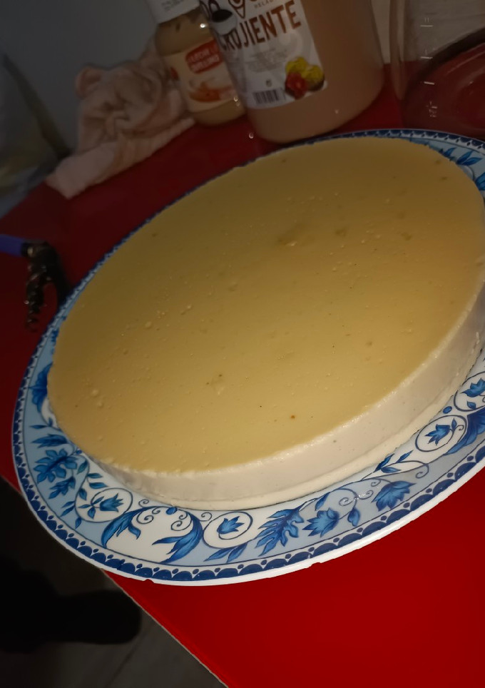Una foto de Tarta de queso con Kinder