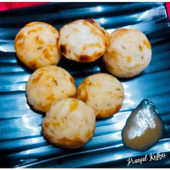 A picture of Suji Coconut-Milk Appe/ Appam.