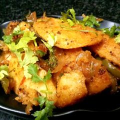 Stirr Fry Vegetable Idli A picture of Stirr Fry Vegetable Idli.