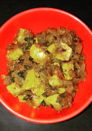 A picture of Panner tawa masala.