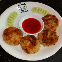 A picture of Potato chicken Cutlets.