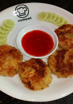 A picture of Potato chicken Cutlets.