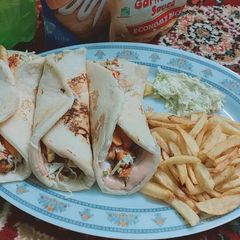 A picture of Shawarma.