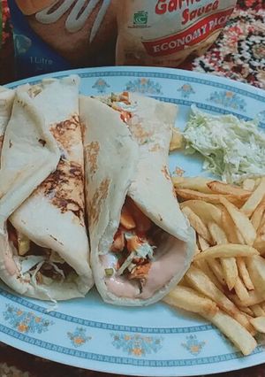 A picture of Shawarma.