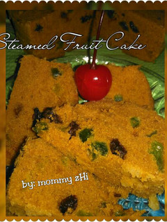 Foto resep Steamed Fruit Cake