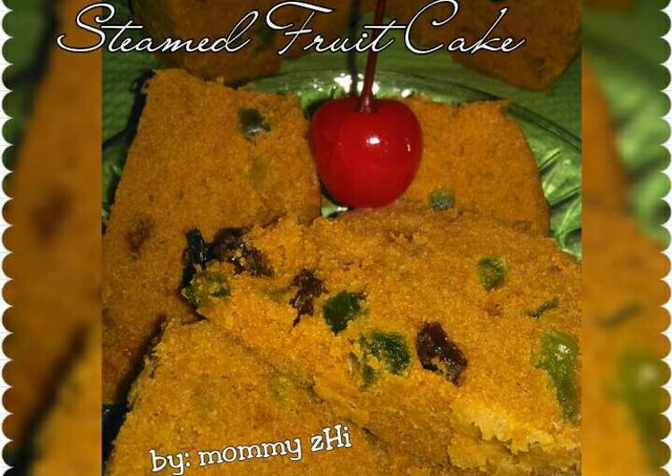 Steamed Fruit Cake