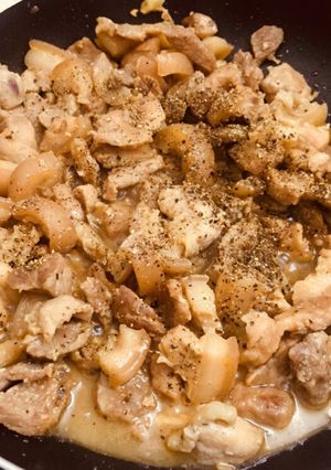 Hình của món Thịt kho tiêu.