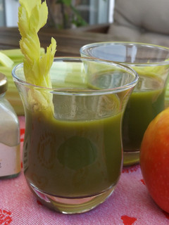 Una foto de Zumo verde de vitaminas