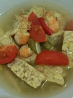 Foto resep Pindang tempe dan udang