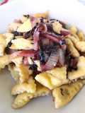 Sfoja lorda speck e radicchio